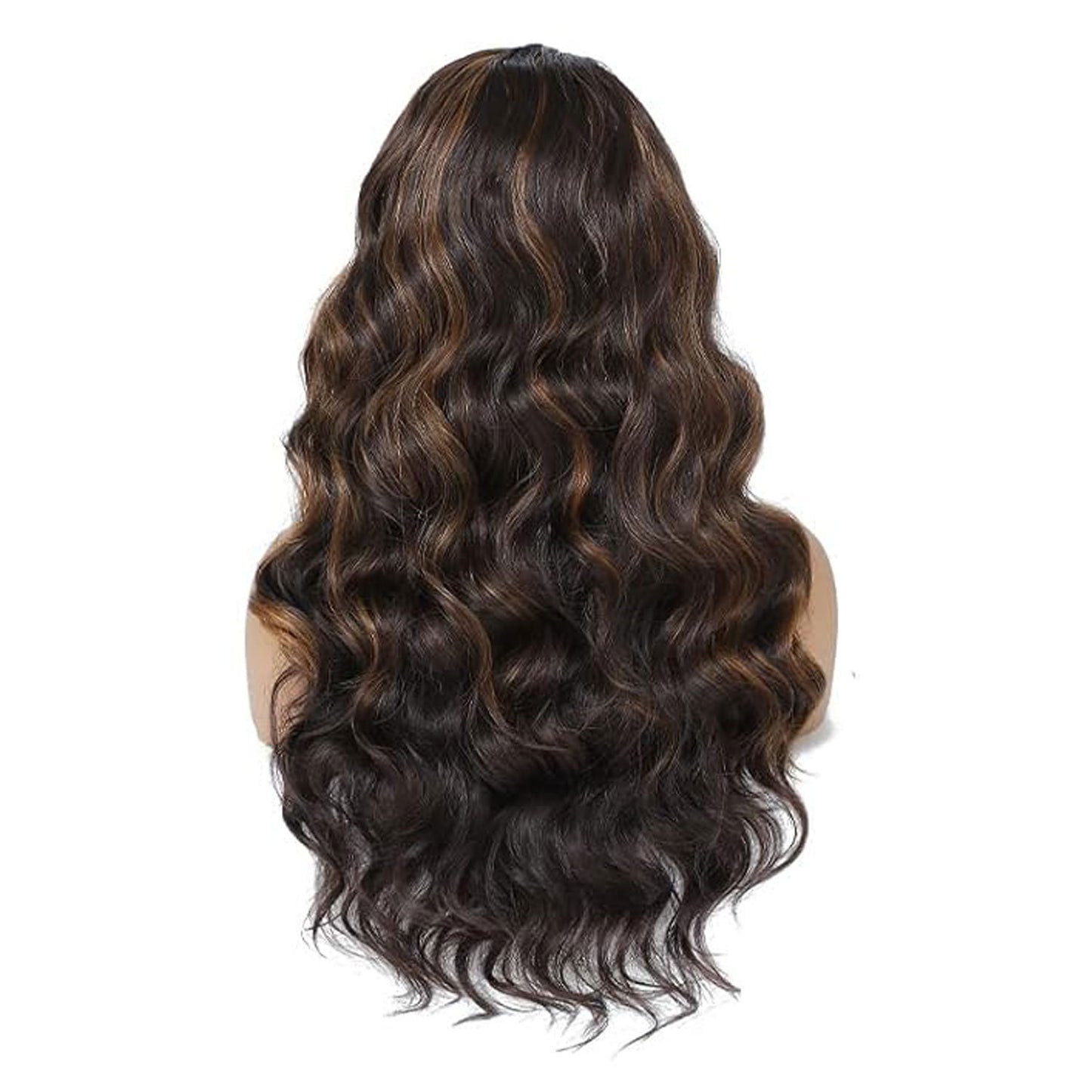 Silk Hair Band Fluffy Big Wave Wig Long Curls