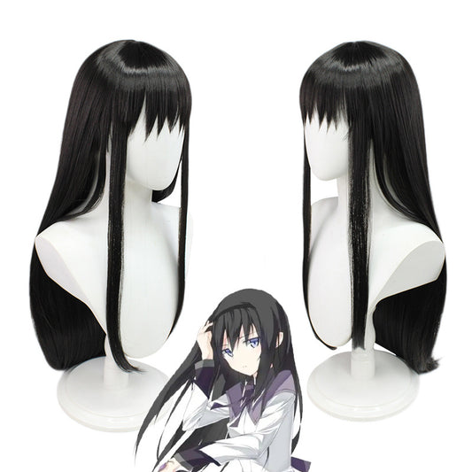 Art Magi Flame Fiber Anime Black Universal Long Cos Wig