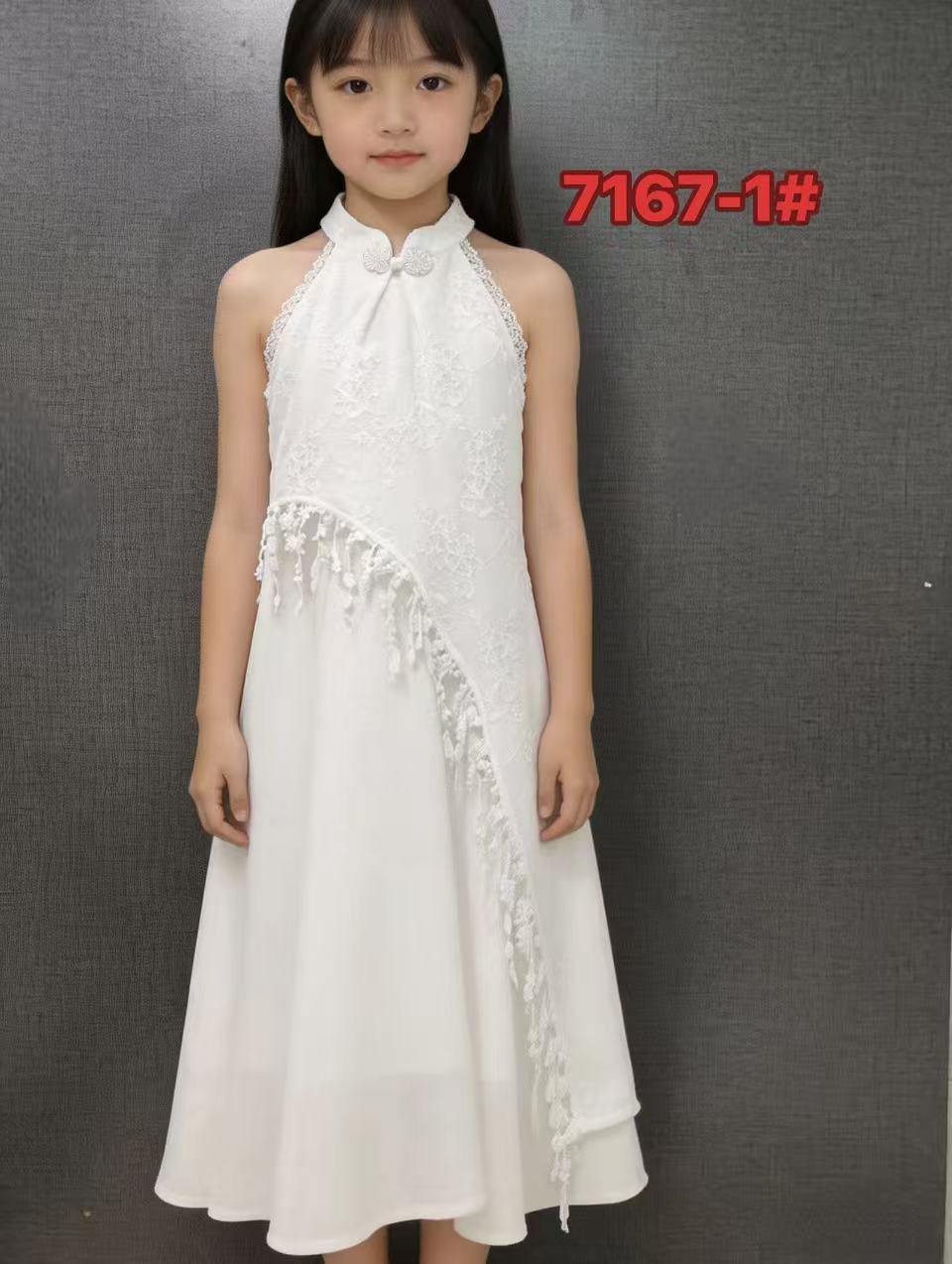 Yunnan White Body Summer Princess Clothing Children's Dress