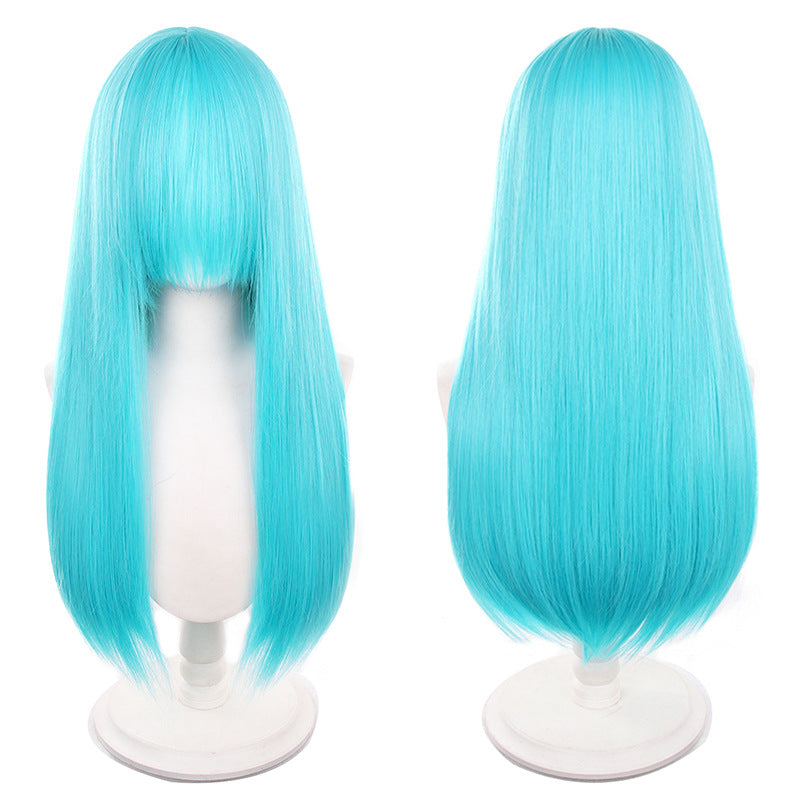 Popular Universal Long Straight Weight Scalp Cos Wig
