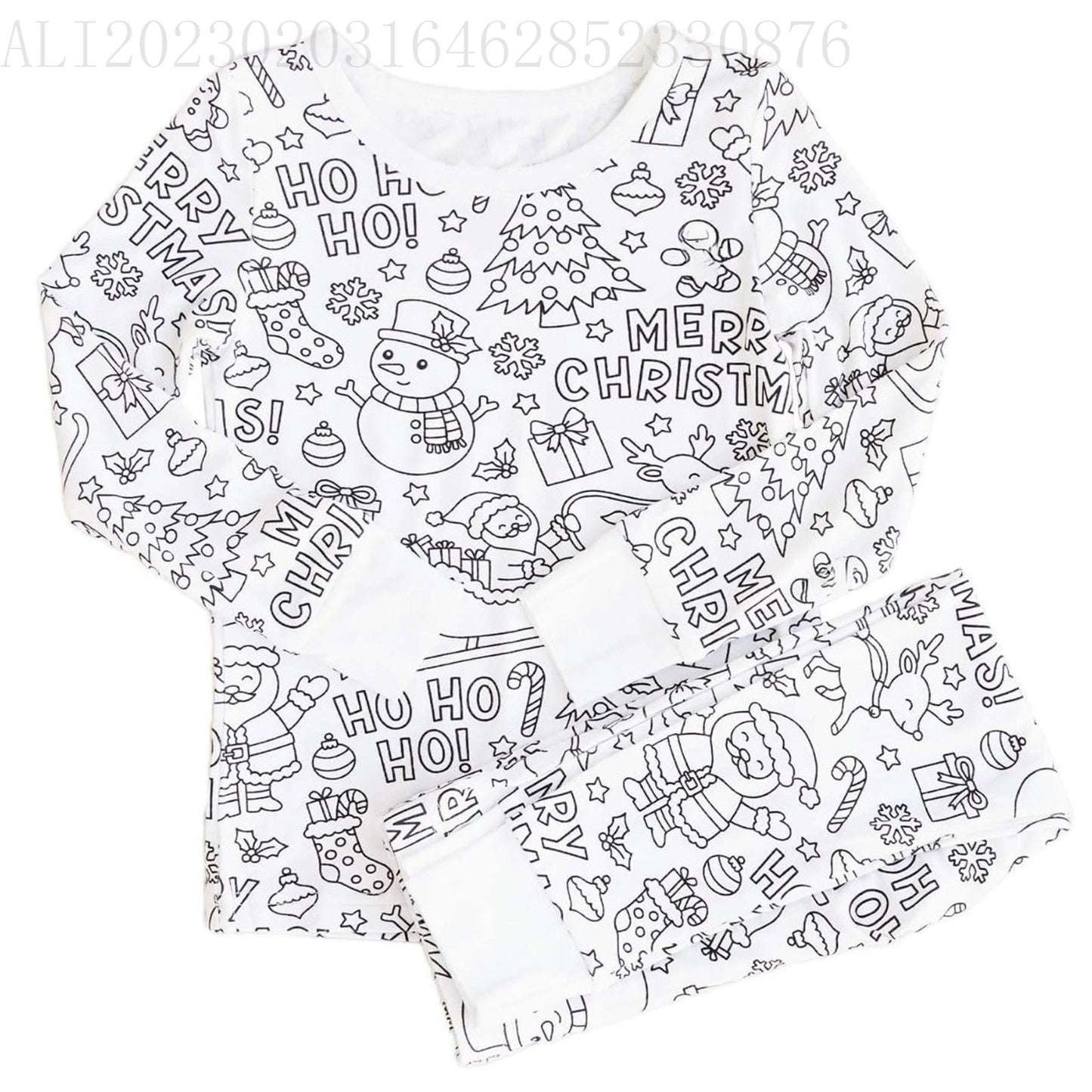 Classy Cool Children's Iti Pajamas Coloring Children's Suit
