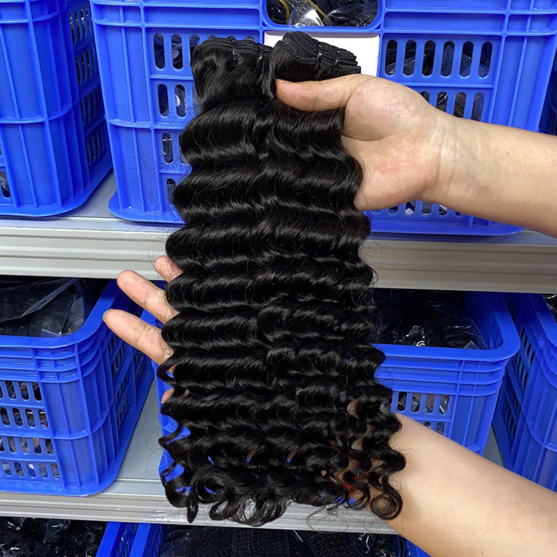 Real Human Hair Extension Bone Straight Wig