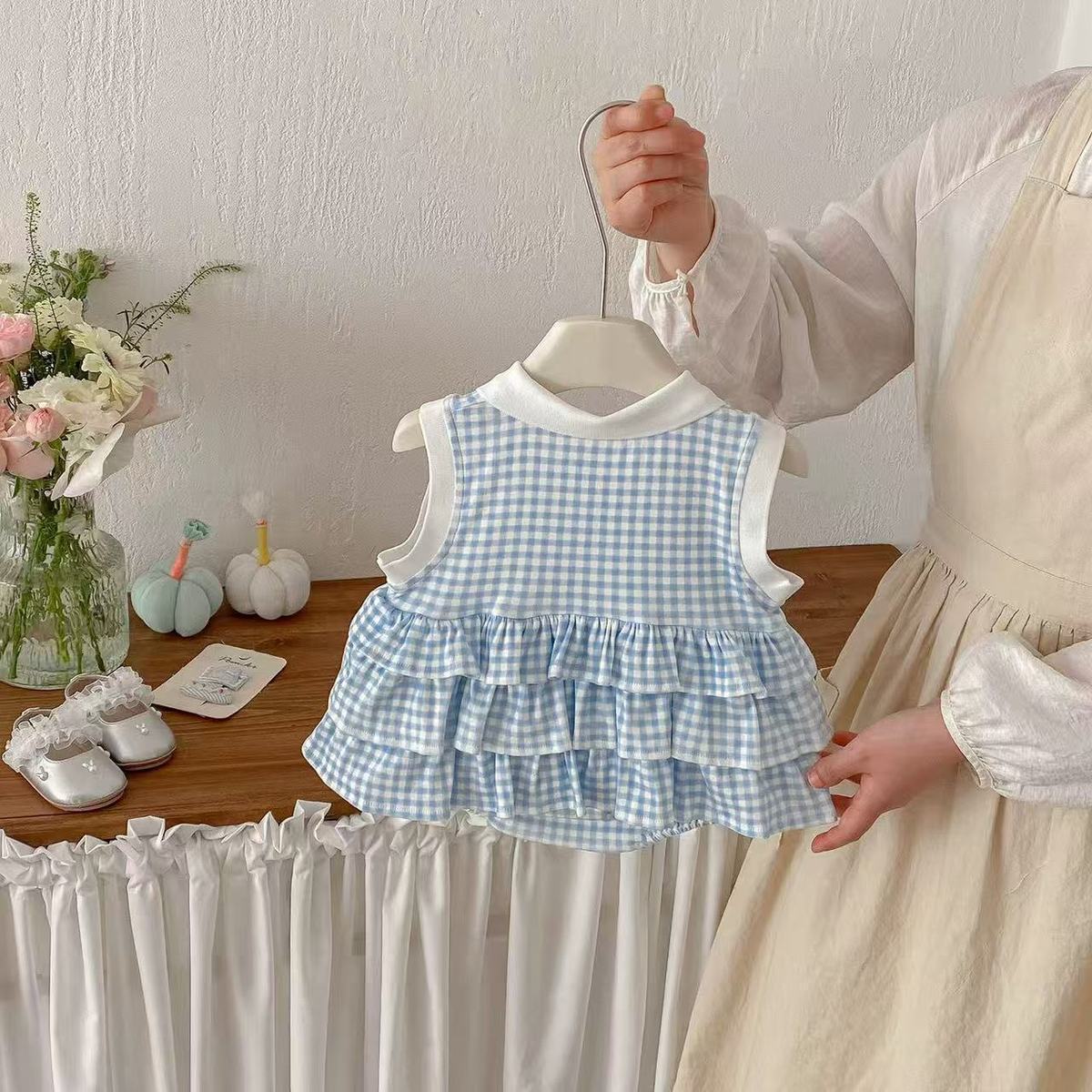 Summer Dress Hundred Days Dresses Full Moon One Year Old Jumpsuit, Climbing Suit