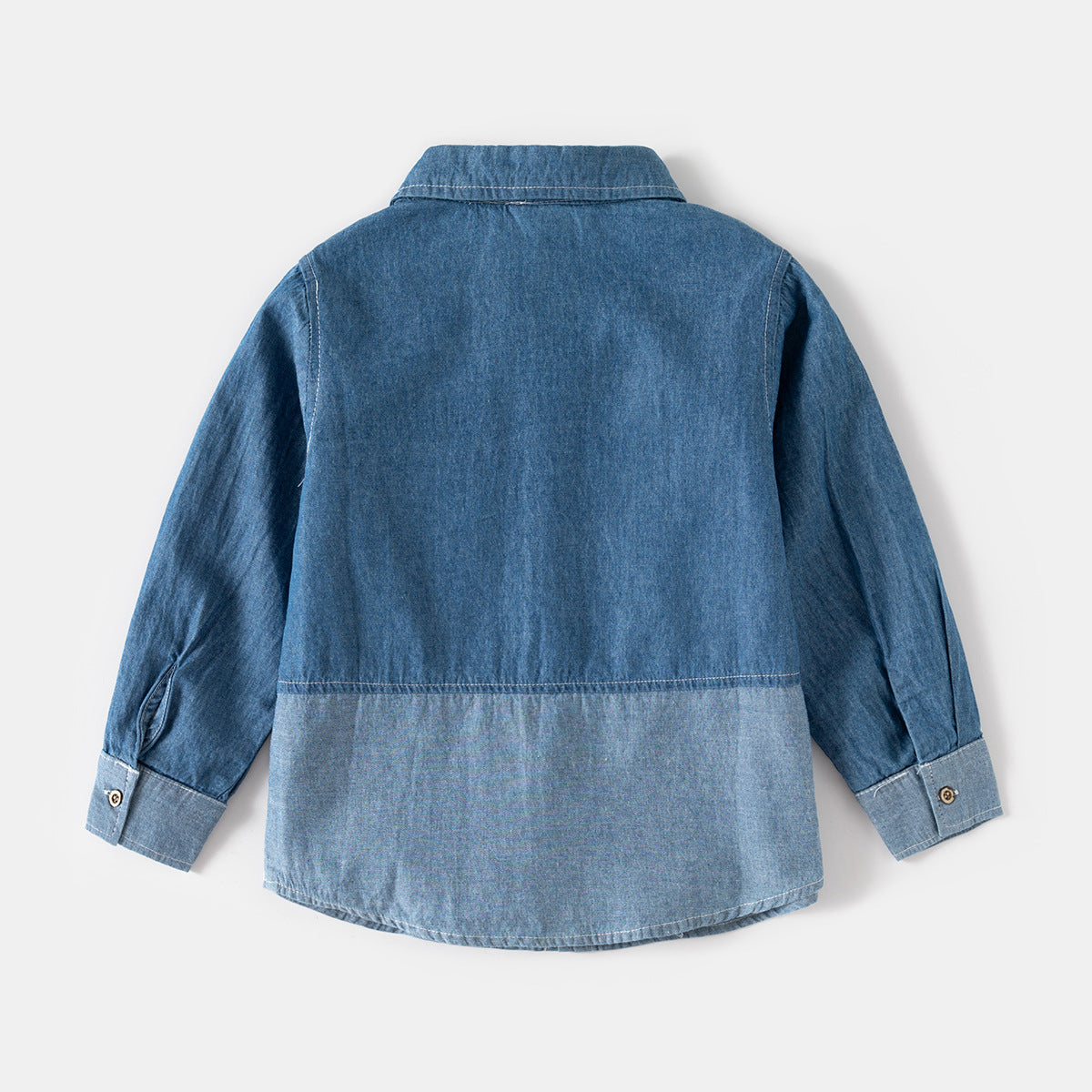 Children's Denim Jacket Cotton Jeans Cardigan Boy Versatile Casual Children's Shirt
