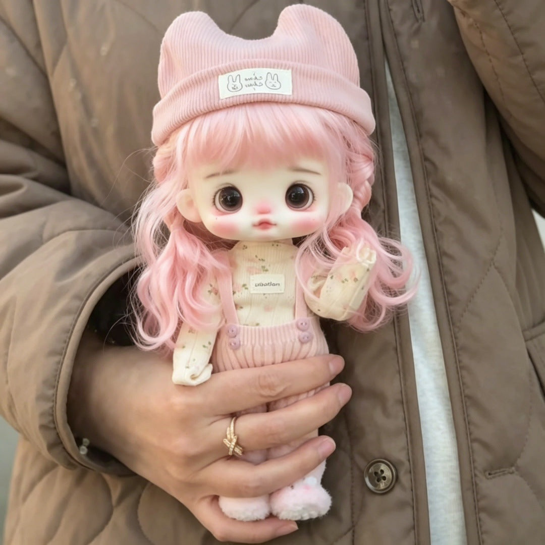 Doll Fiber Can Be Trimmed Fake Hair Without Cos Wig