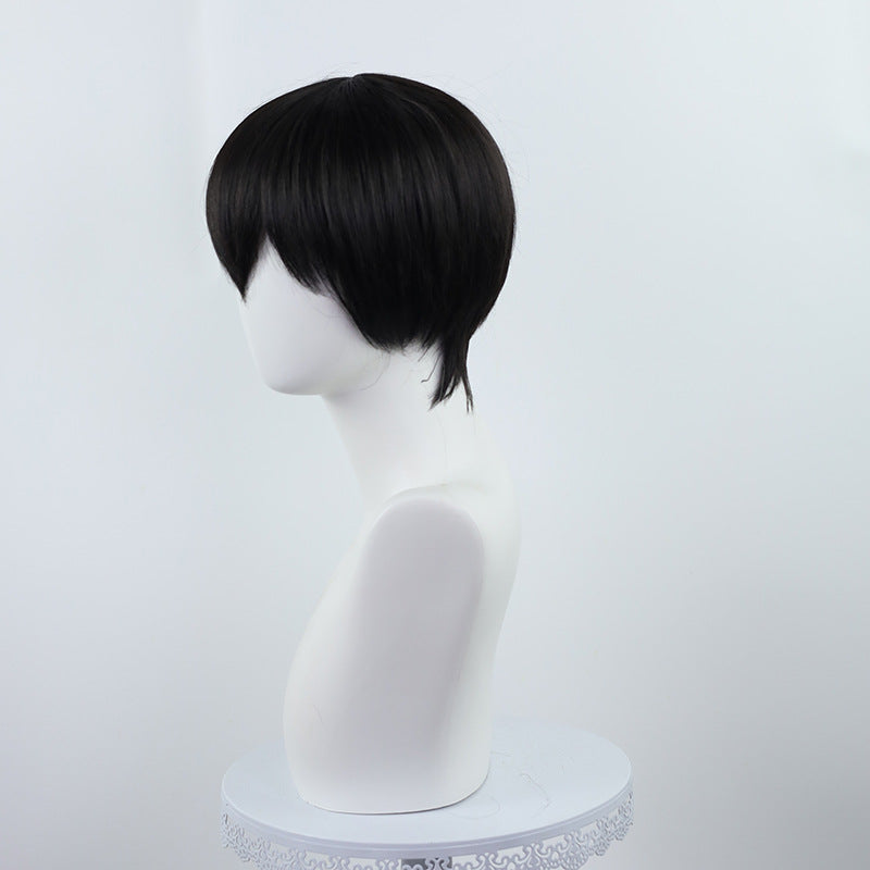 Tomb Robbery Notes Zhang Boys Black Short Cos Wig