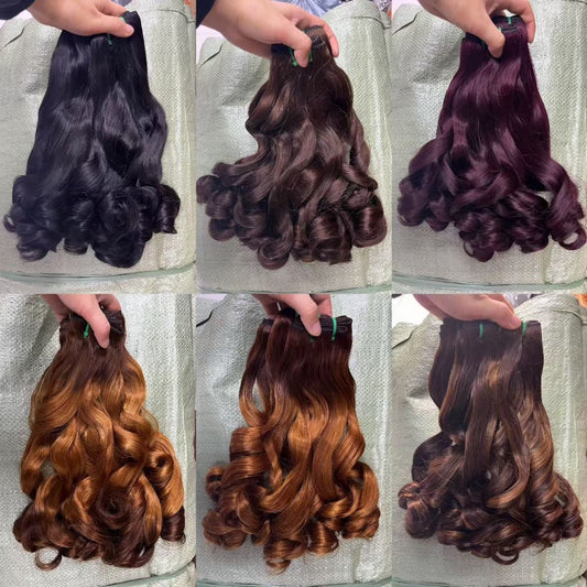 Elegant Graceful Classic Cool Popular Human Real Hair Wig