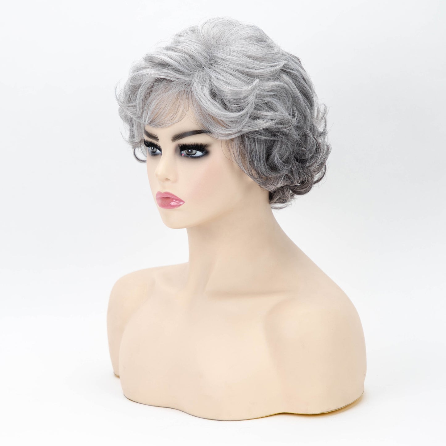 Durable Pretty Comfortable Creative Beautiful Women's Wig Short Curly Hair