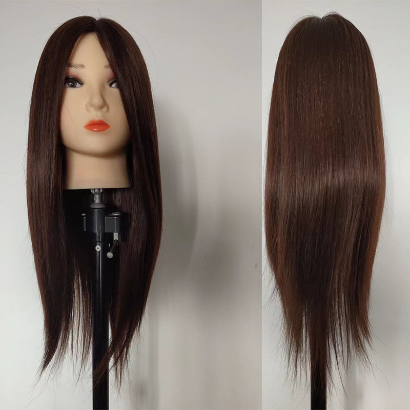 Practice Braiding Blowing Scissors Hot Dyeing Bleaching Model Head Doll Other Wig