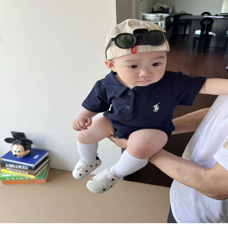 Infants Summer Jumpsuit Going Out Rompers Fashion Cartoon Jumpsuit, Climbing Suit