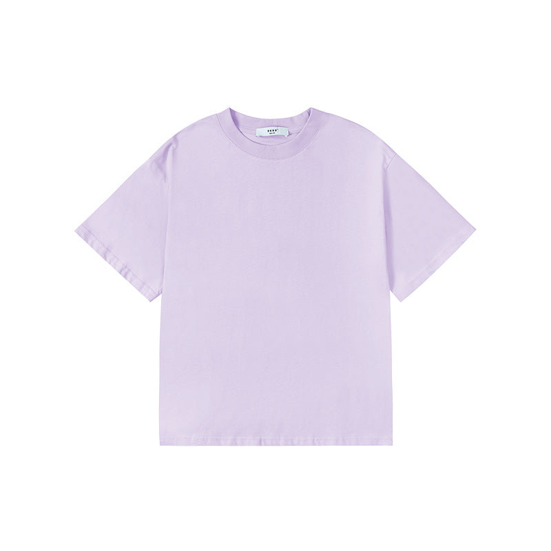 Children's Color Boys Cotton Short-sleeved Middle Big Children's T-shirt