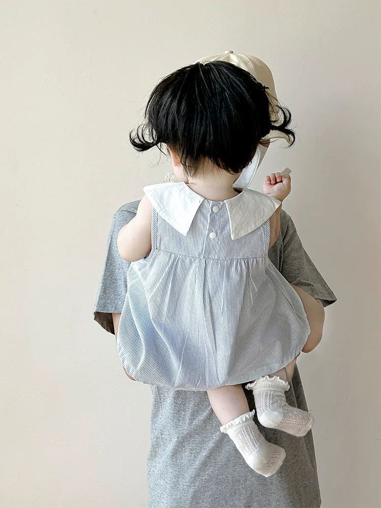 Clothes For Babies Thin Summer Clothing Bloomer With Skirt Jumpsuits Jumpsuit, Climbing Suit