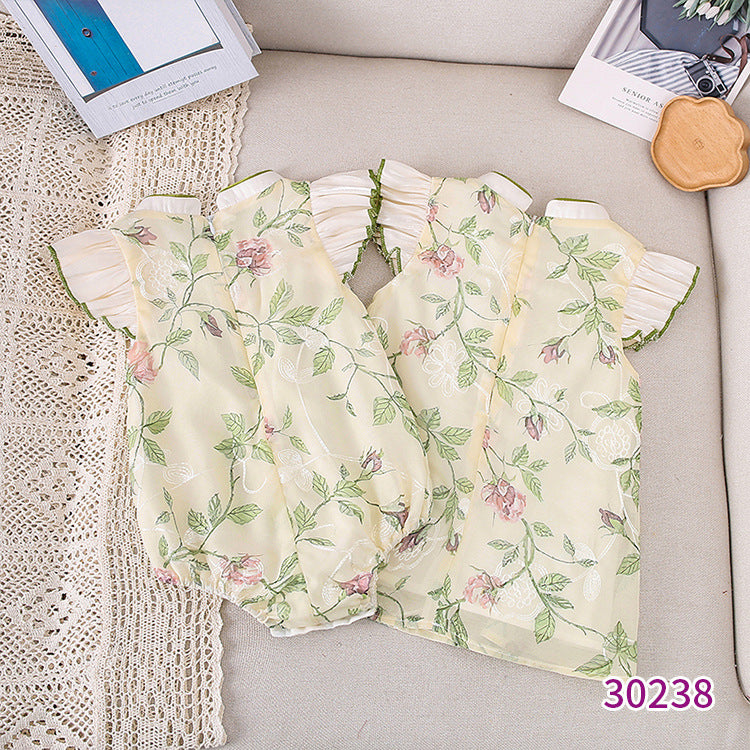Jumpsuit National Style Thin Born Triangle Rompers Jumpsuit, Climbing Suit