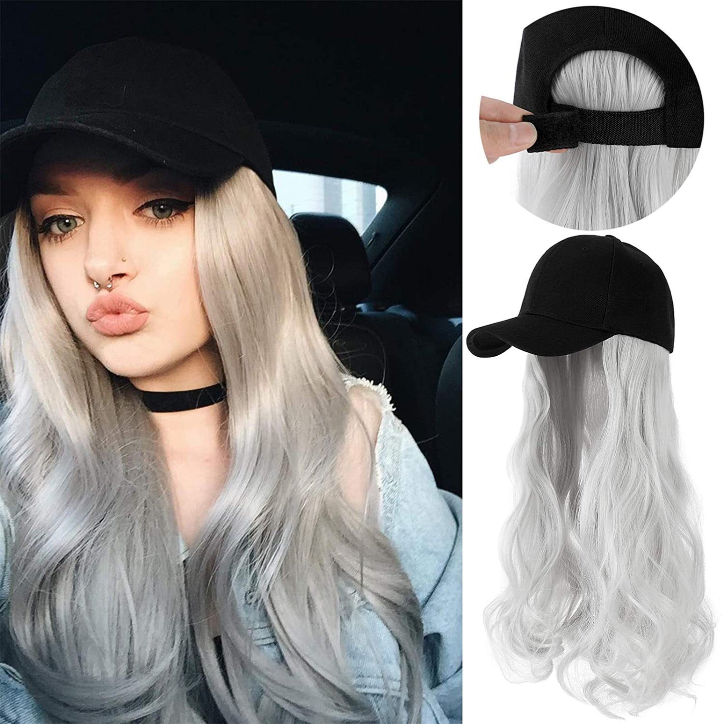 Personality Curly Hair Big Wave Chemical Wig Long Curls