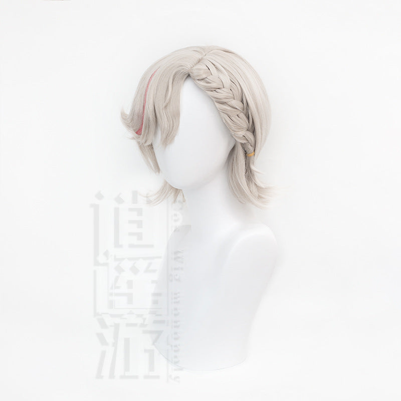 Travel Original God Artificial Human Scalp Top Twist Braid Cos Wig