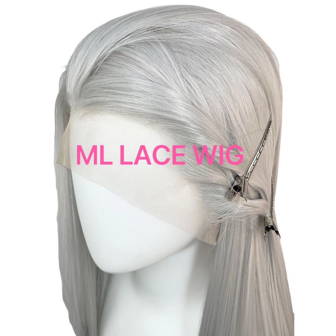 Front Lace Head Cover Ao Sier Brown Three Pointed Beauty Long Straight Wig