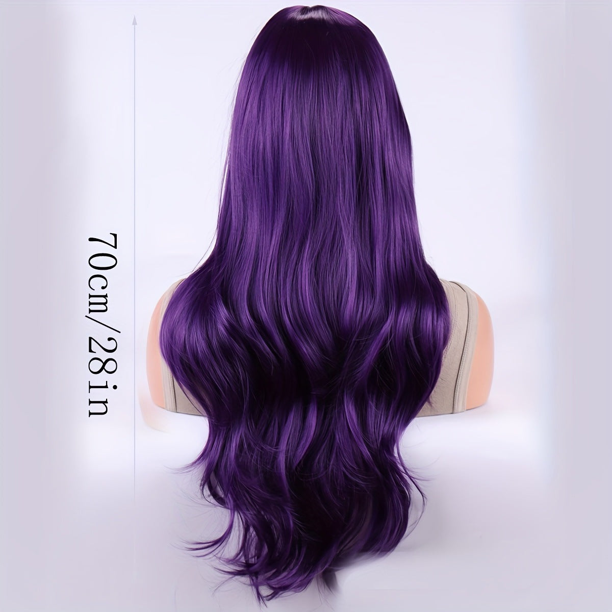 Colorful Long Curly Hair Anime Mermaid Cos Wig