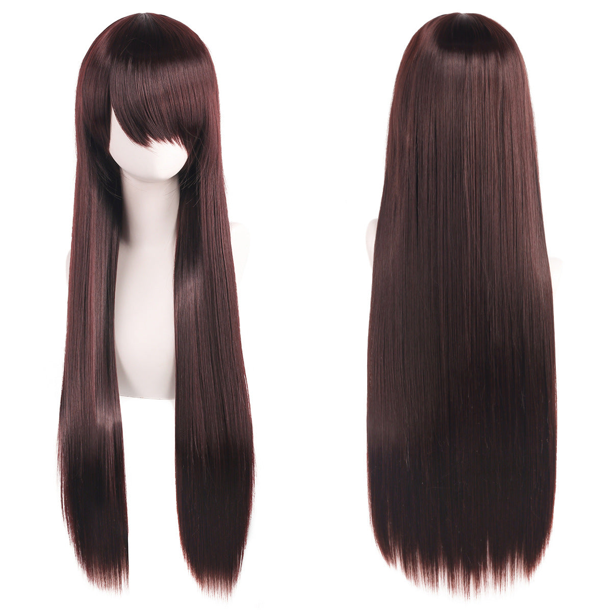 Women's & Men's Universal Color Long Straight Hair Mao Cos Wig
