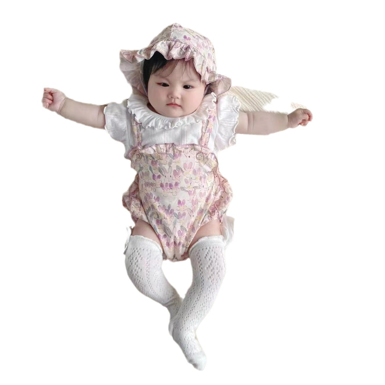 Summer Thin Triangle Short Sleeved Kazakhstan Romper Jumpsuit, Climbing Suit