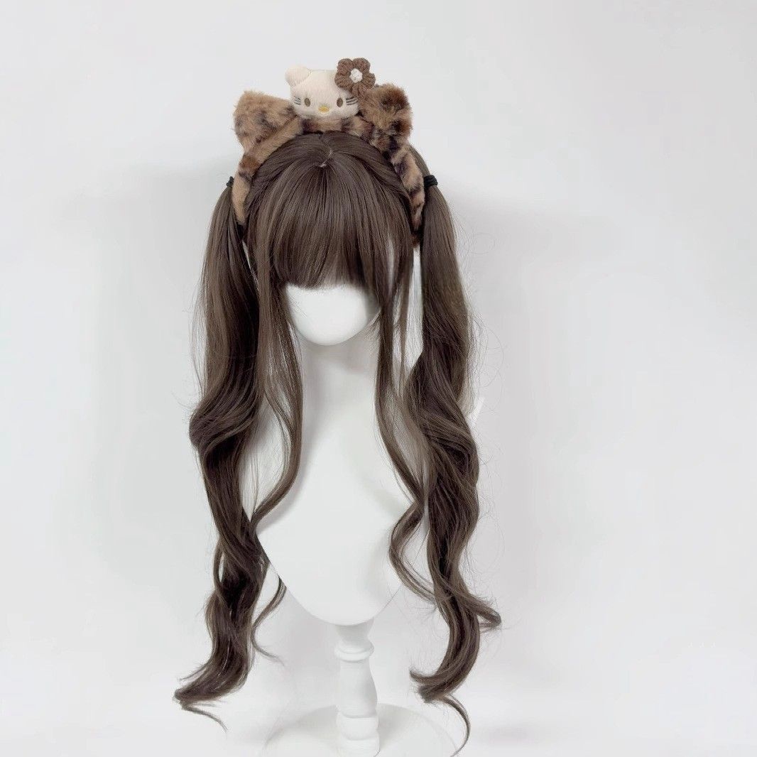 Lolita Style Female Luo Curly Hair Wig Long Curls