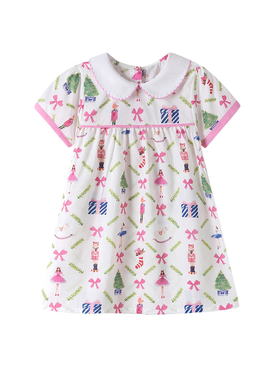 Stylish Children's Skirt Summer Western Style Children's Dress