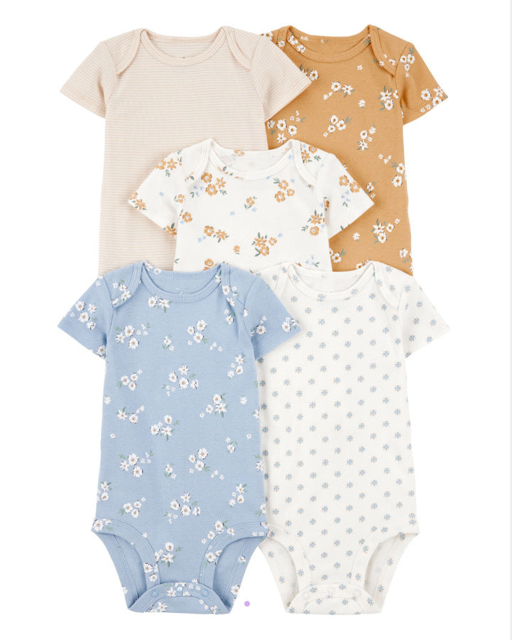 Summer Jumpsuit Short Sleeve Male Female Ha Class Cotton Jumpsuit, Climbing Suit