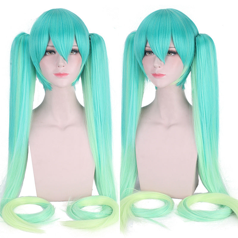 V Home Snow Cherry Blossom Black Rock Cos Wig