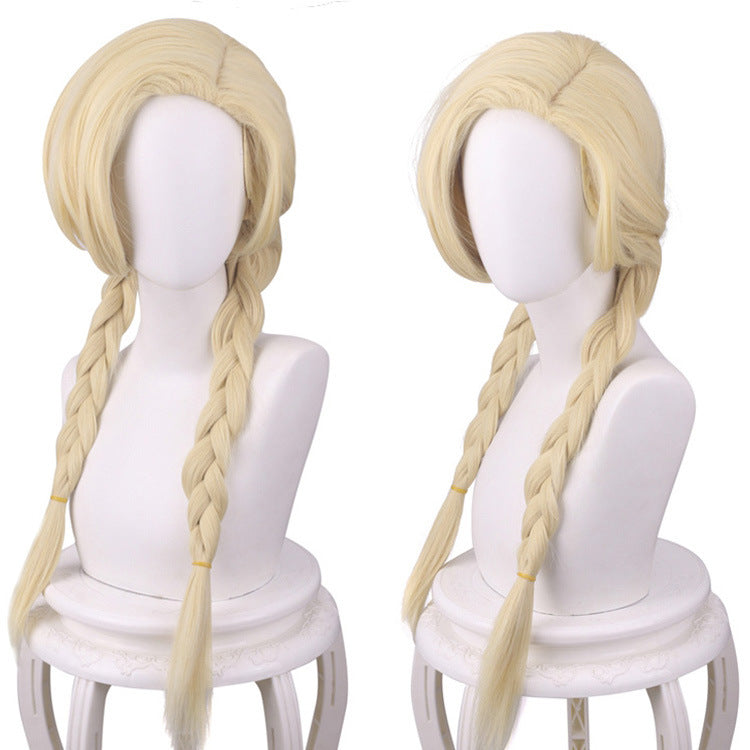 Charming Orange Daily Site Short Hair Cos Wig