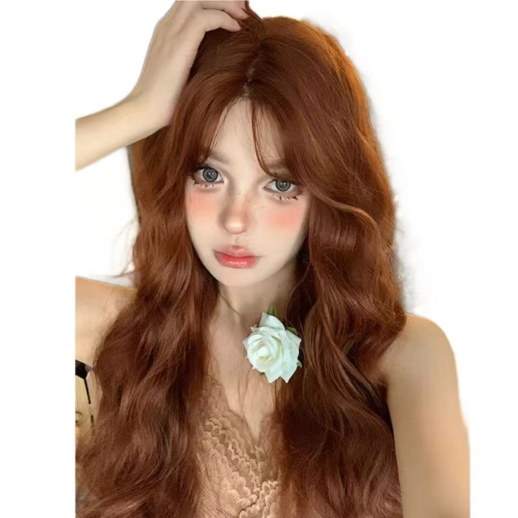 Princess Doll Daily Female Curly Hair Several Words Bangs Big Wig Long Curls