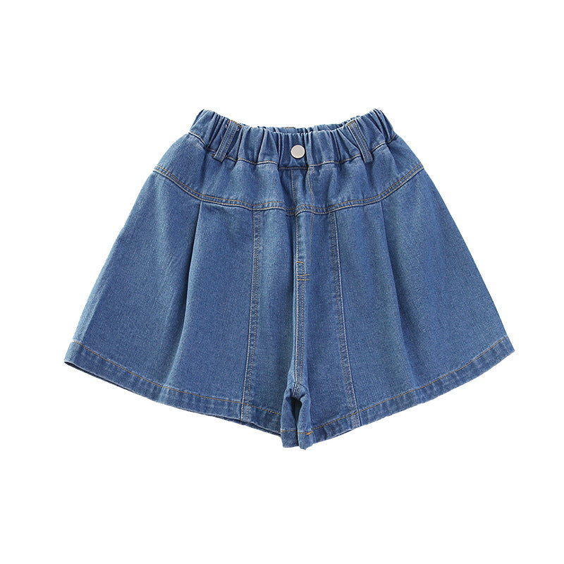 Summer Middle Big Version Fashion Jeans Children's Pants