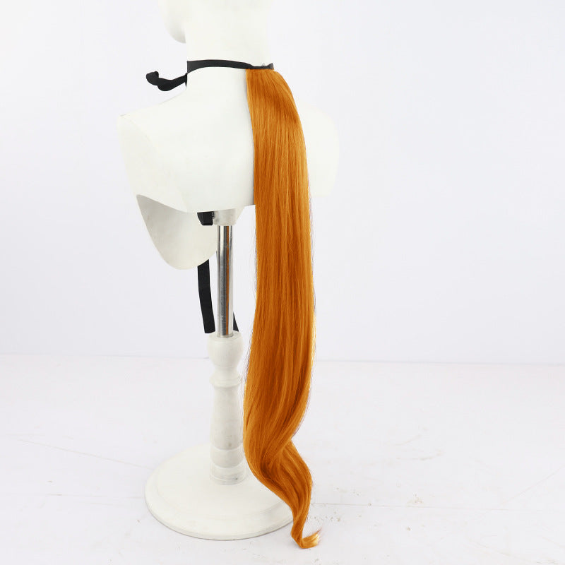 Free Man Horse Racing Silent Headwear Cos Wig