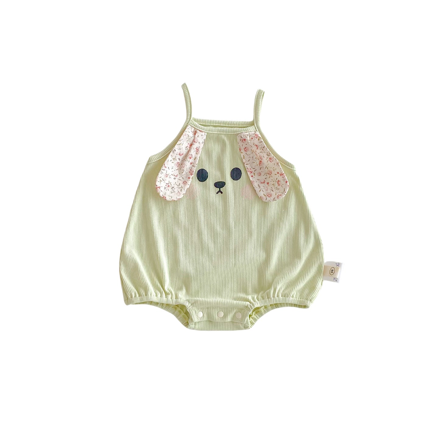 Cartoon Summer Stereo Ears Bunny Sling Jumpsuit, Climbing Suit