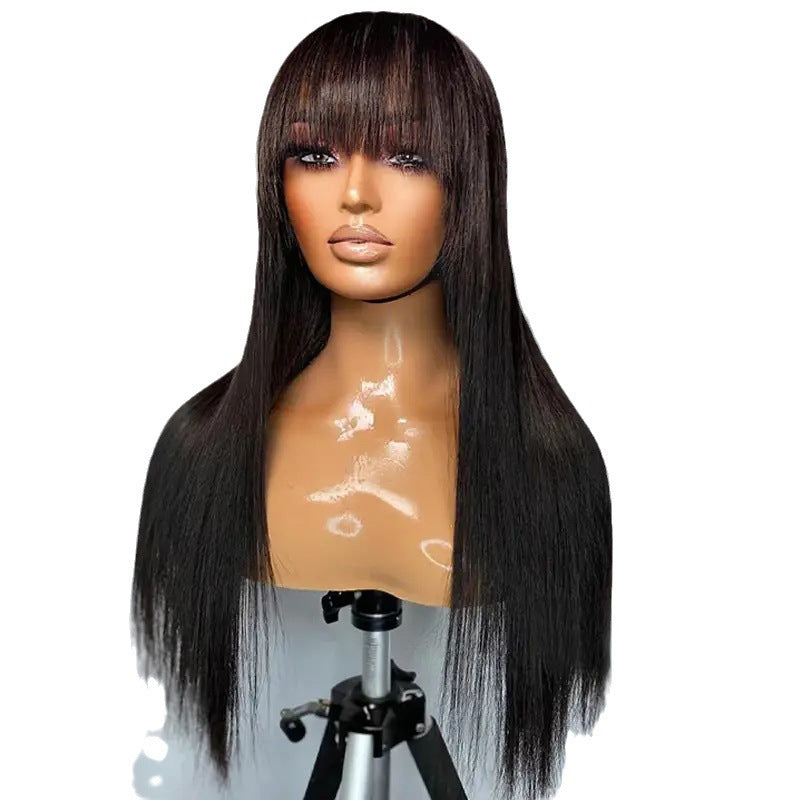 Elegant Innovative Classy Charming Fashion Bangs Long Straight Wig