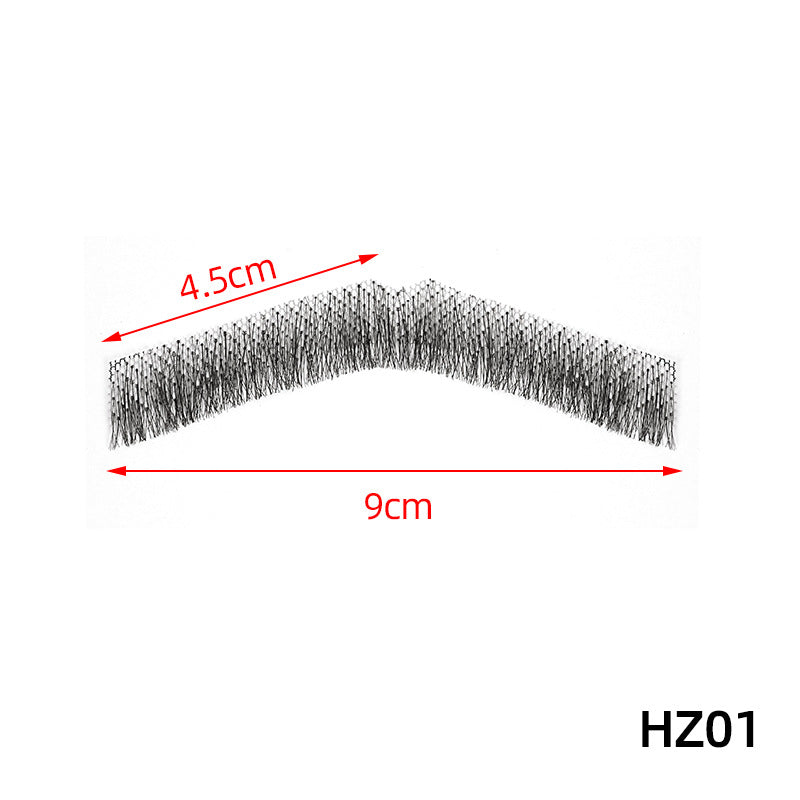 Fake Beard Invisible Seamless Human Hair Eyebrows Film Television Props Other Wig