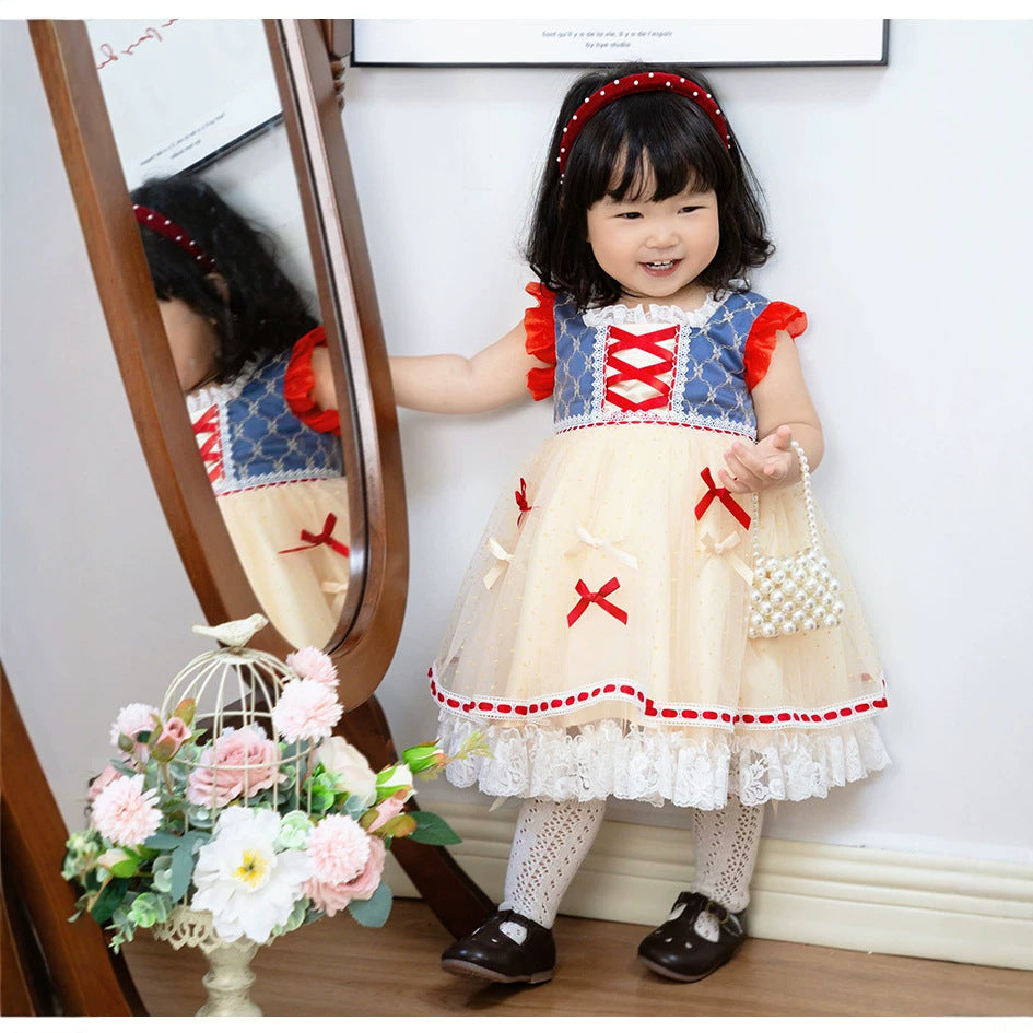 Children's Size Clearance Lolita Princess Tulle Tutu Banquet Children's Dress