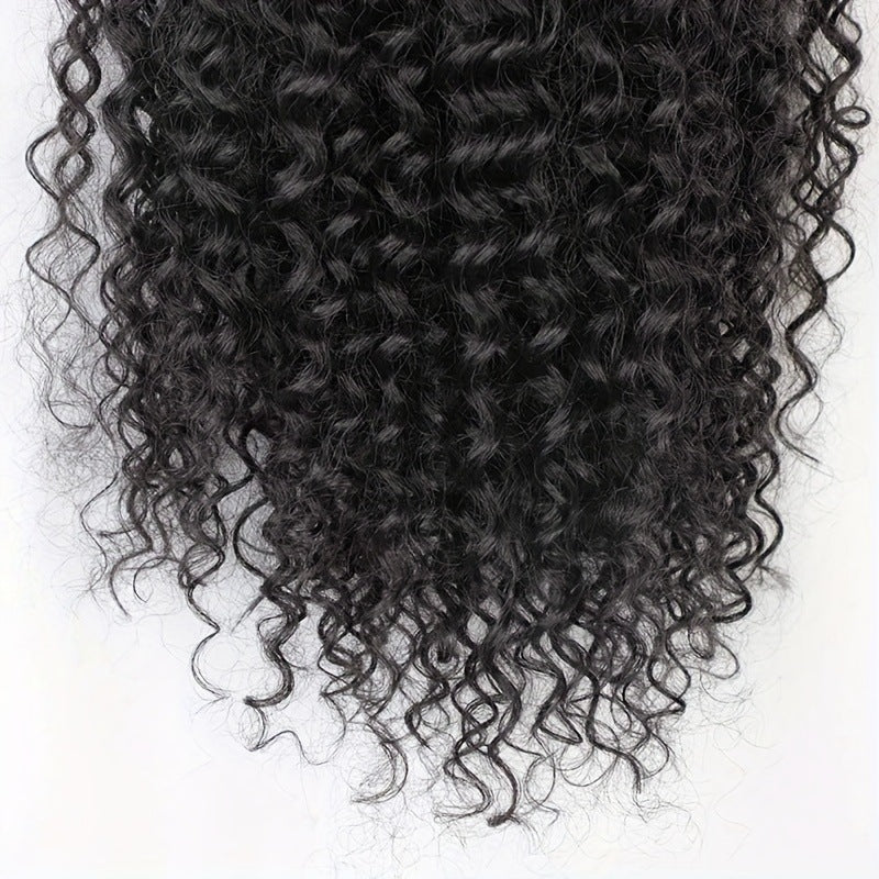 Comfortable Beautiful Classy Trendy Drawstring Ponytail Real Hair Wig