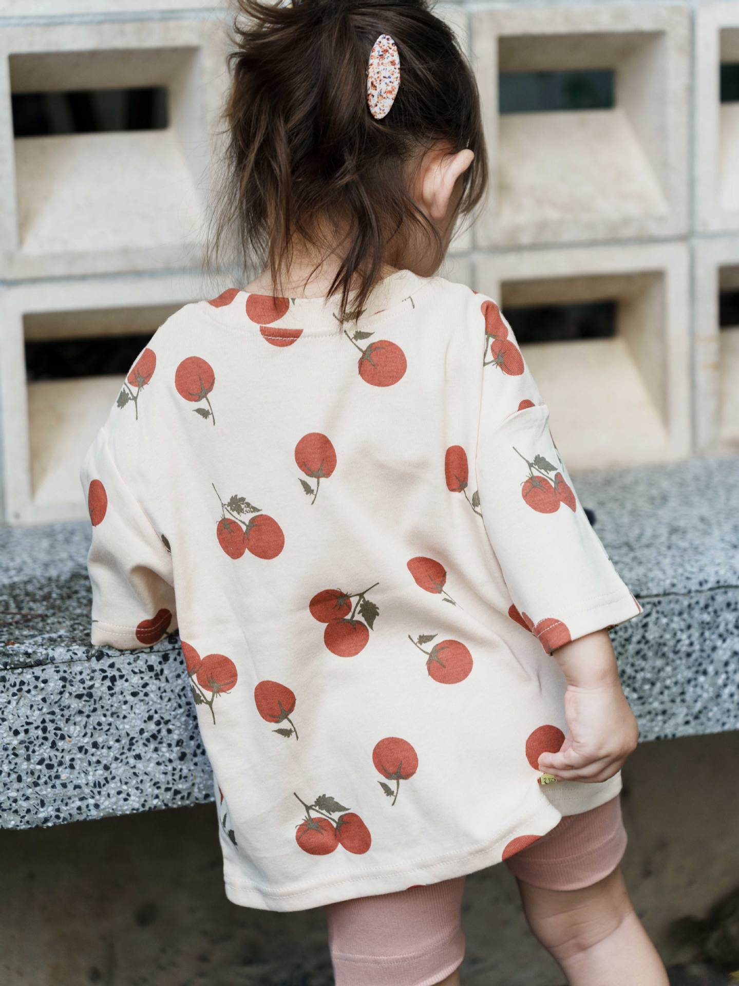 Children's Nordic Style Short Sleeve Top Pure Cotton Boys Children's T-shirt