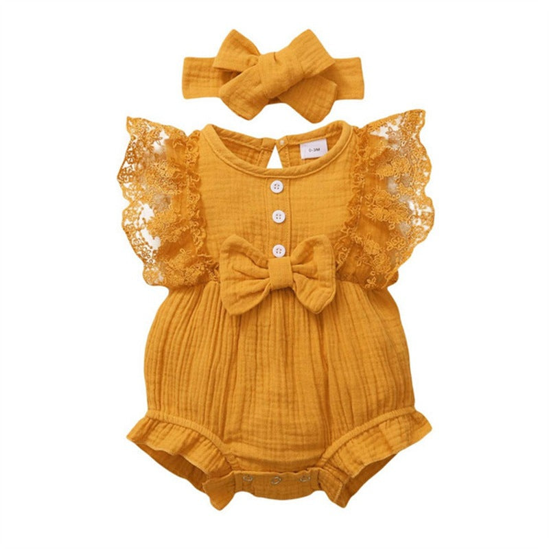 Candy Color Lace Rompers Princess Dress Jumpsuit, Climbing Suit