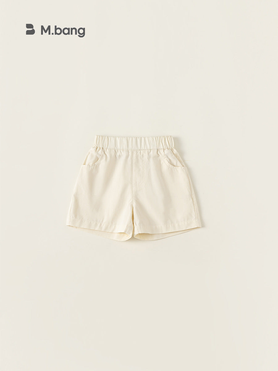 Children's Clothing Boy Versatile Shorts Solid Color Casual Summer Thin Children's Pants