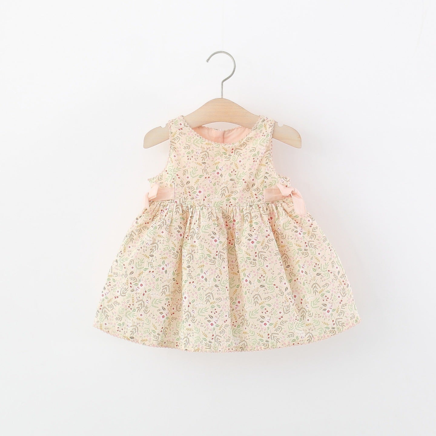 Children's Floral Summer Western Princess Sweet Sleeveless Children's Dress