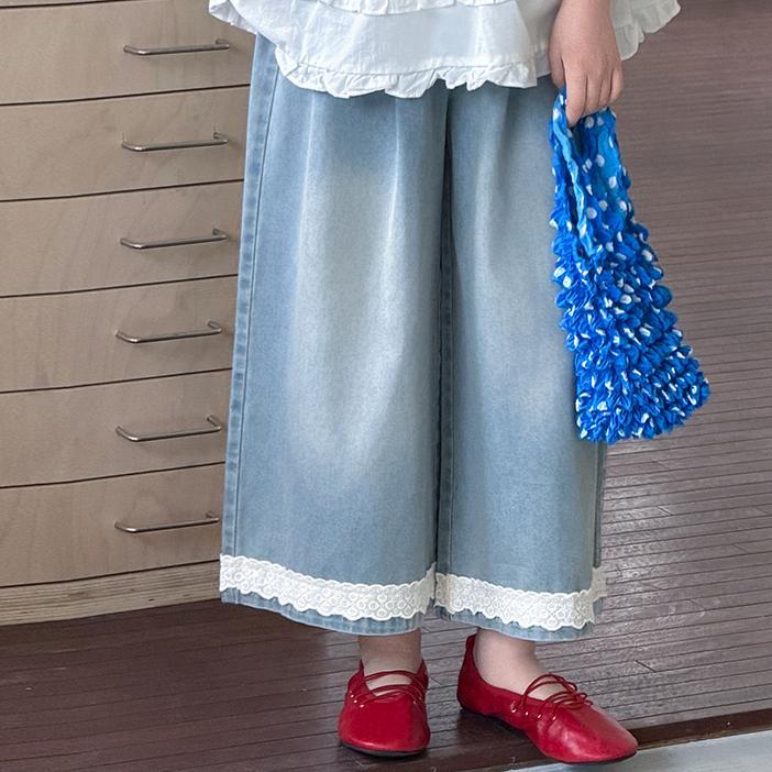 Summer Middle Big Ruffled Vest Pants Children's Suit