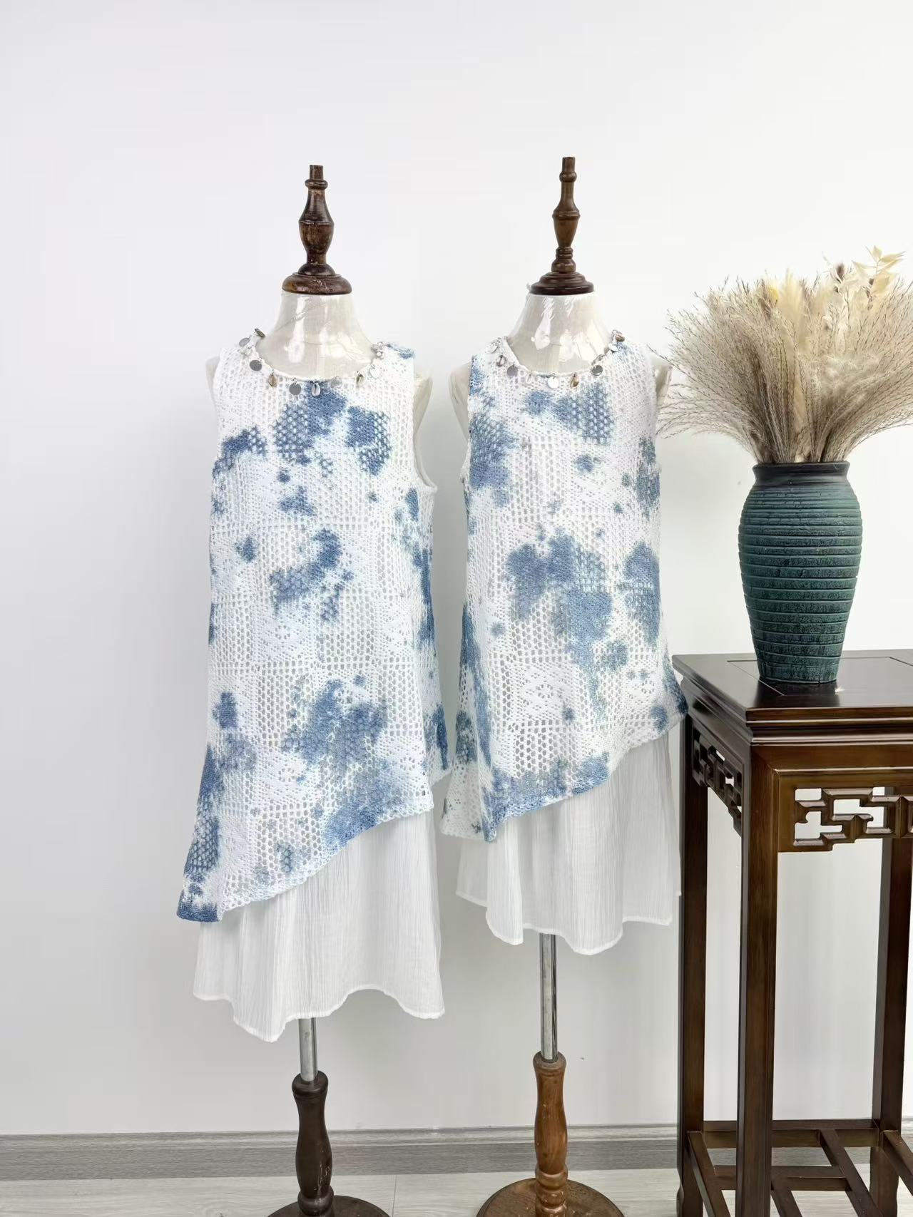 Handmade Travel Suspender Skirt Chinese Ethnic Style Children's Dress