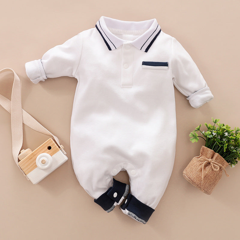 Class Gentleman Romper One Year Old Celebration Dress Jumpsuit, Climbing Suit