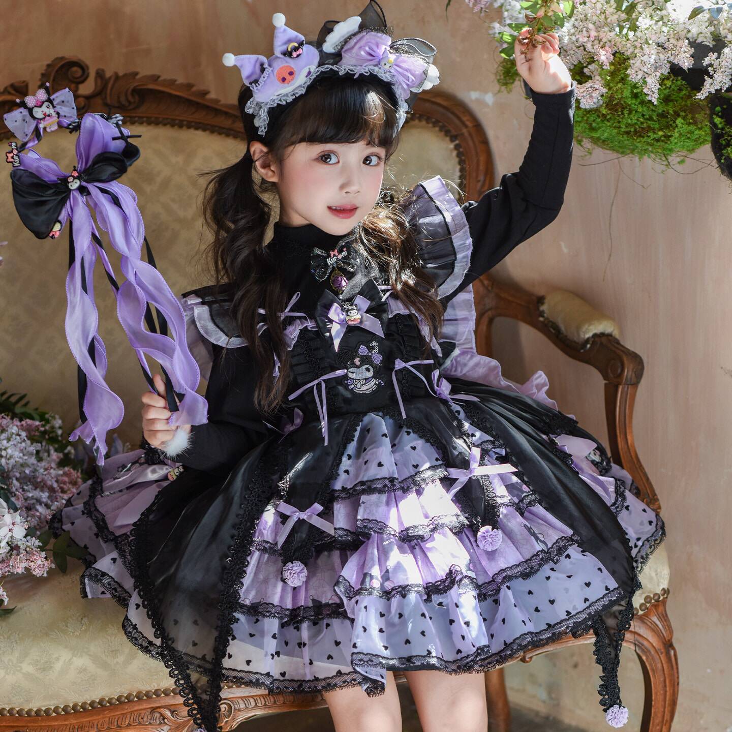 Children's Lolita Princess Spring Clothes Western Style Children's Dress