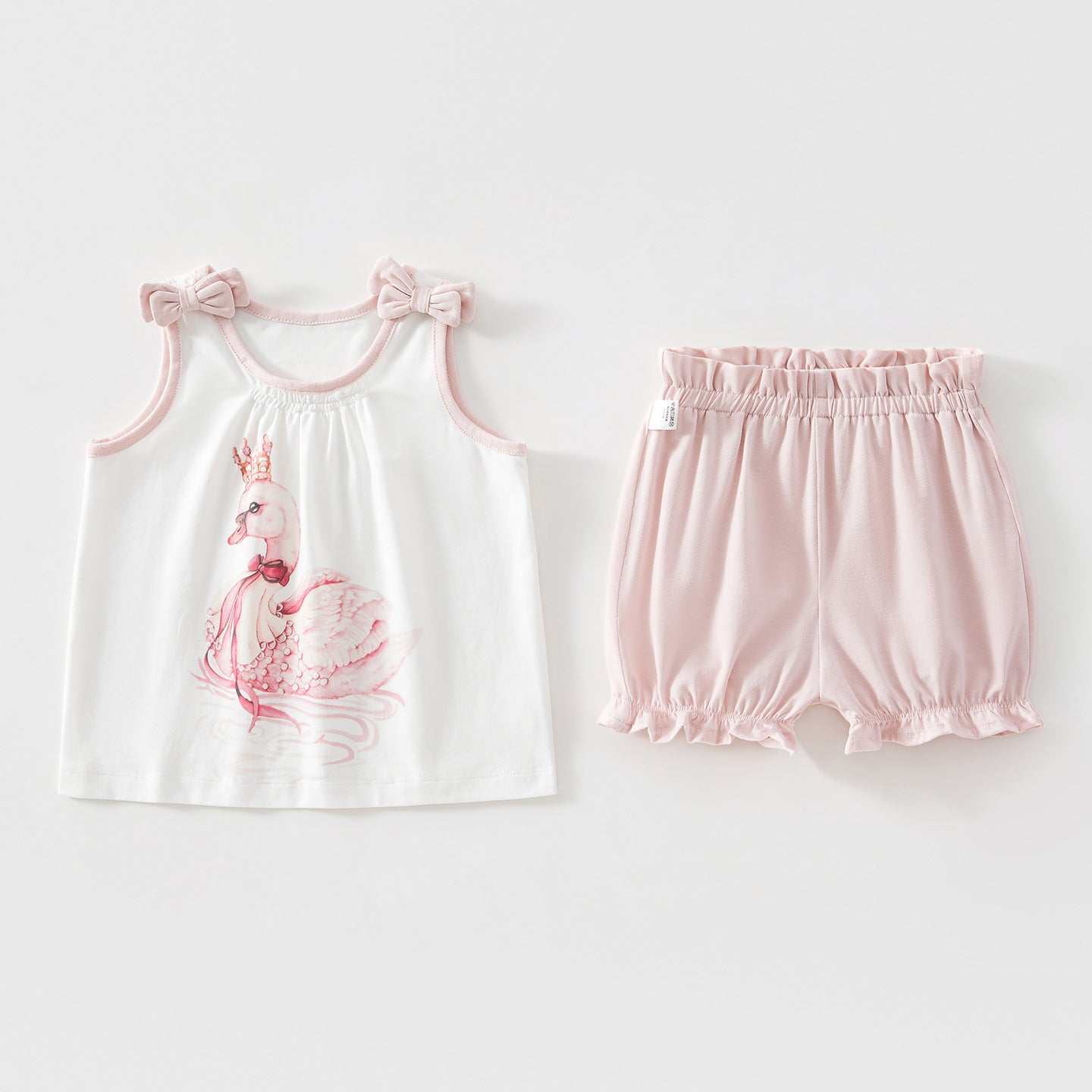 Sleeveless Vest Pants Two-piece Set Fashionable Sweet Summer Children's Suit