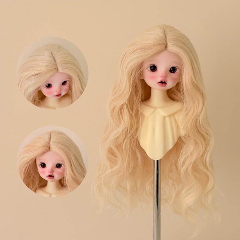 Blank Role Daily Color Soft Silk Cos Wig