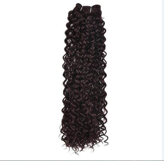 Inch Curly Hair Qu Chemical Fiber Extension Wig Long Curls