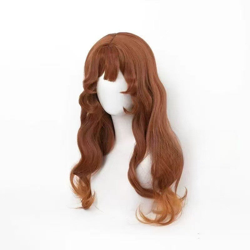 Egg Puff Party Double Ponytail Linkage Simulation Cos Wig
