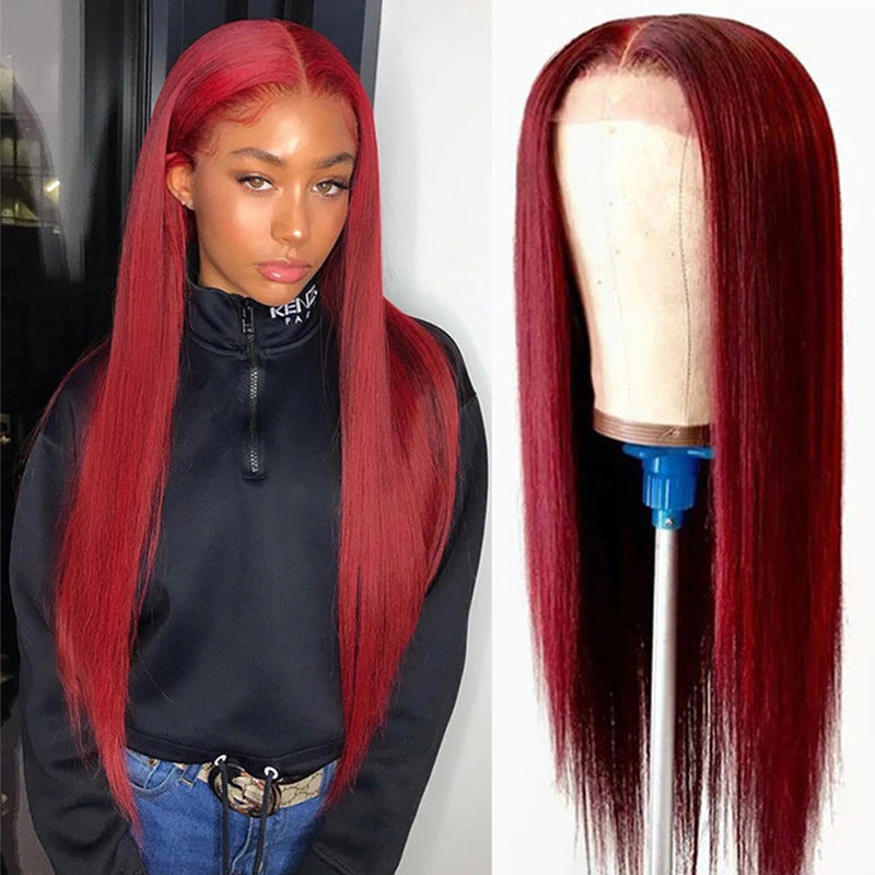 Synthetic Wigs Black Medium Hair Optional Long Straight Wig