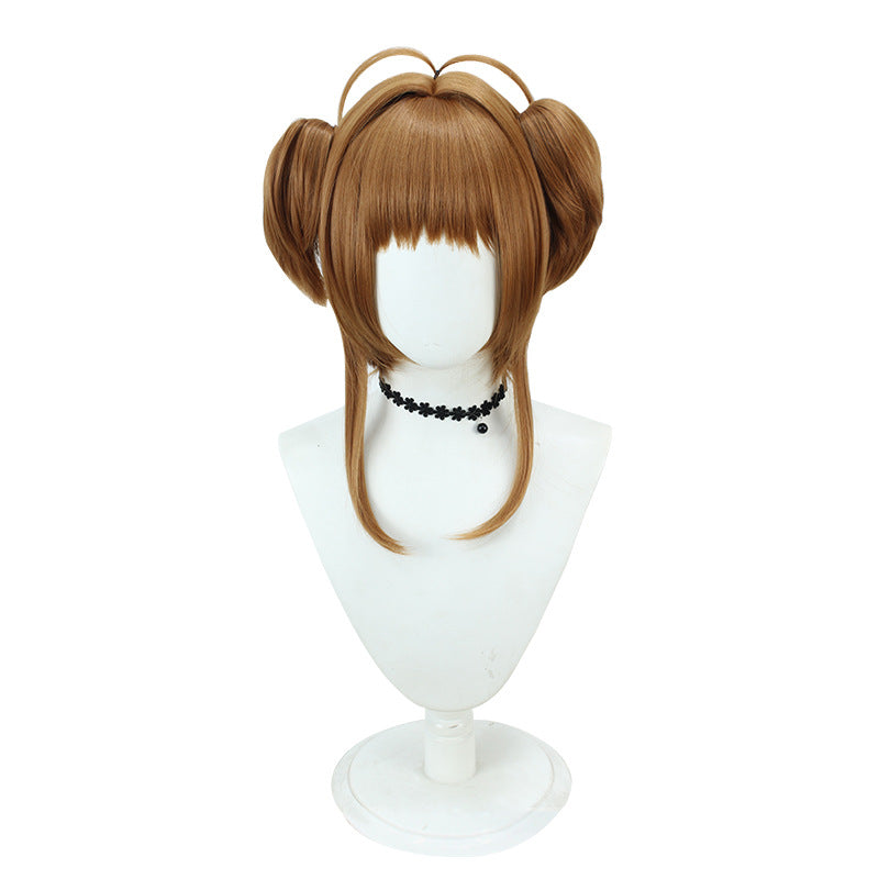 Cool Magic Card Mid-length Fiber Female Cos Wig